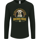 A Bichon Frise Dog Mens Long Sleeve T-Shirt Black