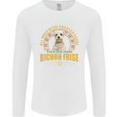 A Bichon Frise Dog Mens Long Sleeve T-Shirt White