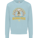 A Bichon Frise Dog Mens Sweatshirt Jumper Light Blue
