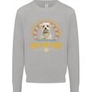 A Bichon Frise Dog Mens Sweatshirt Jumper Sports Grey