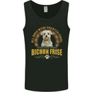 A Bichon Frise Dog Mens Vest Tank Top Black