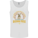 A Bichon Frise Dog Mens Vest Tank Top White