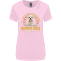 A Bichon Frise Dog Womens Wider Cut T-Shirt Light Pink