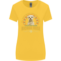 A Bichon Frise Dog Womens Wider Cut T-Shirt Yellow
