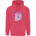 A Bit Witchy Funny Halloween Cat  Witch Childrens Kids Hoodie Heliconia