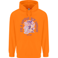 A Bit Witchy Funny Halloween Cat  Witch Childrens Kids Hoodie Orange