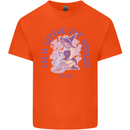 A Bit Witchy Funny Halloween Cat  Witch Kids T-Shirt Childrens Orange