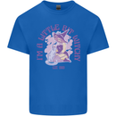 A Bit Witchy Funny Halloween Cat  Witch Kids T-Shirt Childrens Royal Blue