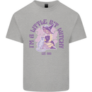 A Bit Witchy Funny Halloween Cat  Witch Mens Cotton T-Shirt Tee Top Sports Grey