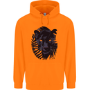 A Black Panther Childrens Kids Hoodie Orange