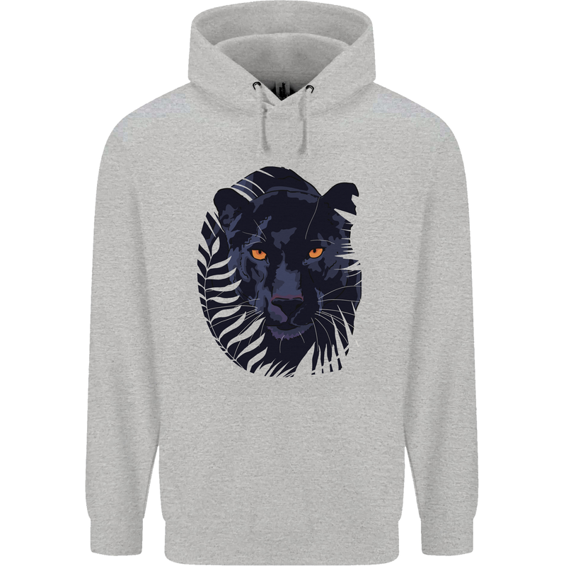 A Black Panther Childrens Kids Hoodie Sports Grey