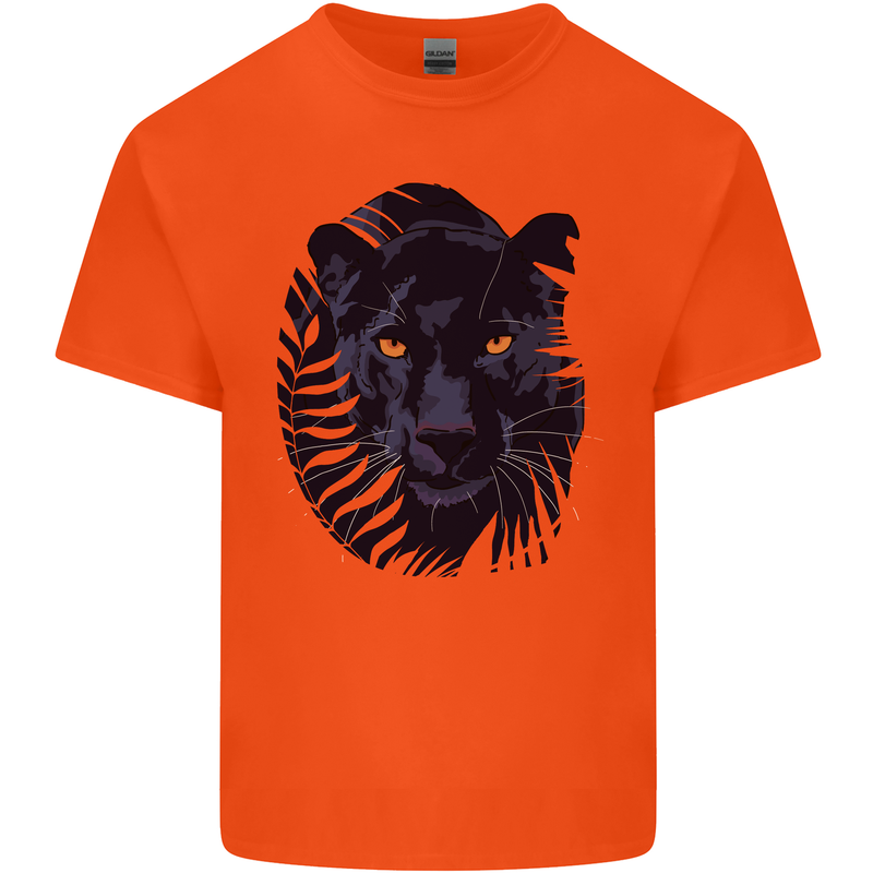 A Black Panther Kids T-Shirt Childrens Orange