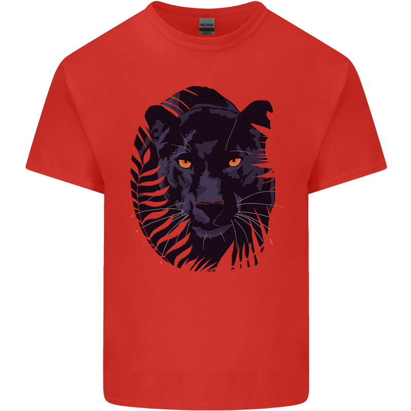 A Black Panther Kids T-Shirt Childrens Red
