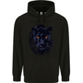 A Black Panther Mens 80% Cotton Hoodie Black