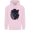 A Black Panther Mens 80% Cotton Hoodie Light Pink
