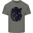 A Black Panther Mens Cotton T-Shirt Tee Top Charcoal