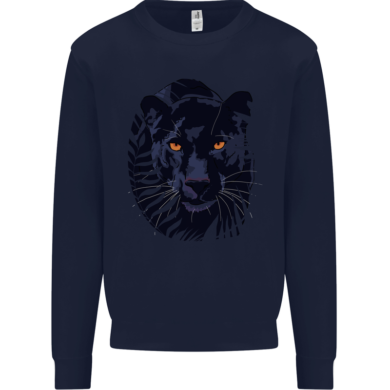 A Black Panther Mens Sweatshirt Jumper Navy Blue