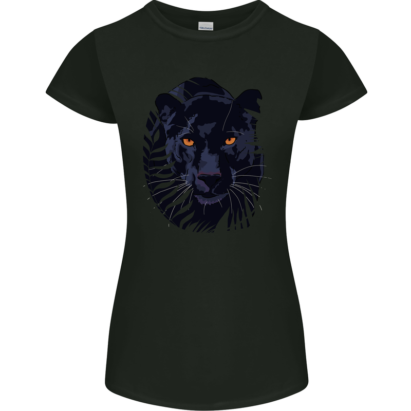 A Black Panther Womens Petite Cut T-Shirt Black
