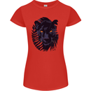 A Black Panther Womens Petite Cut T-Shirt Red