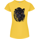 A Black Panther Womens Petite Cut T-Shirt Yellow