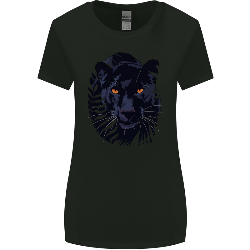 A Black Panther Womens Wider Cut T-Shirt Black