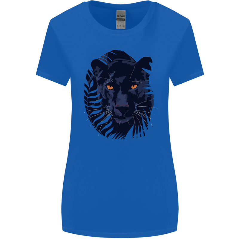 A Black Panther Womens Wider Cut T-Shirt Royal Blue