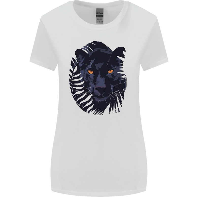 A Black Panther Womens Wider Cut T-Shirt White
