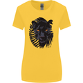 A Black Panther Womens Wider Cut T-Shirt Yellow