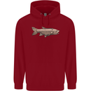 A Bolan Fish Fishing Fisherman Childrens Kids Hoodie Red