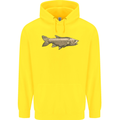 A Bolan Fish Fishing Fisherman Childrens Kids Hoodie Yellow