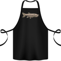 A Bolan Fish Fishing Fisherman Cotton Apron 100% Organic Black