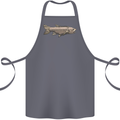 A Bolan Fish Fishing Fisherman Cotton Apron 100% Organic Steel