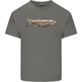 A Bolan Fish Fishing Fisherman Kids T-Shirt Childrens Charcoal