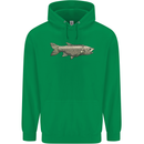A Bolan Fish Fishing Fisherman Mens 80% Cotton Hoodie Irish Green