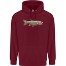 A Bolan Fish Fishing Fisherman Mens 80% Cotton Hoodie Maroon