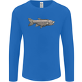 A Bolan Fish Fishing Fisherman Mens Long Sleeve T-Shirt Royal Blue