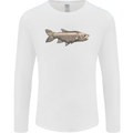 A Bolan Fish Fishing Fisherman Mens Long Sleeve T-Shirt White