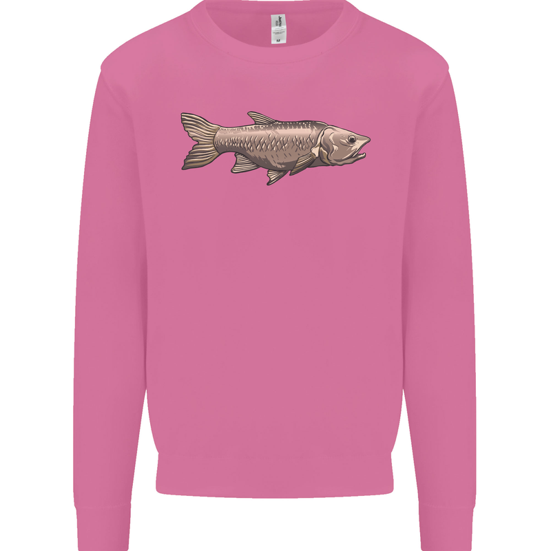 A Bolan Fish Fishing Fisherman Mens Sweatshirt Jumper Azalea