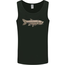 A Bolan Fish Fishing Fisherman Mens Vest Tank Top Black