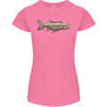 A Bolan Fish Fishing Fisherman Womens Petite Cut T-Shirt Azalea