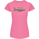 A Bolan Fish Fishing Fisherman Womens Petite Cut T-Shirt Azalea