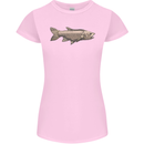 A Bolan Fish Fishing Fisherman Womens Petite Cut T-Shirt Light Pink