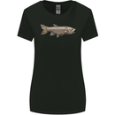 A Bolan Fish Fishing Fisherman Womens Wider Cut T-Shirt Black