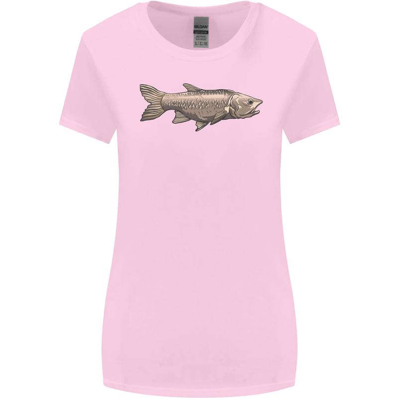 A Bolan Fish Fishing Fisherman Womens Wider Cut T-Shirt Light Pink