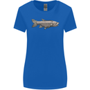 A Bolan Fish Fishing Fisherman Womens Wider Cut T-Shirt Royal Blue