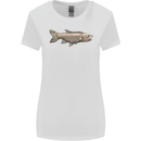 A Bolan Fish Fishing Fisherman Womens Wider Cut T-Shirt White
