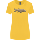 A Bolan Fish Fishing Fisherman Womens Wider Cut T-Shirt Yellow