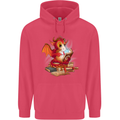 A Book Reading Dragon Bookworm Fantasy Childrens Kids Hoodie Heliconia