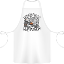 A Bored Accountant Cotton Apron 100% Organic White
