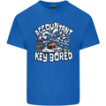 A Bored Accountant Kids T-Shirt Childrens Royal Blue